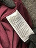 Rafaella Solid Burgundy Active Pants Size L - photo 9
