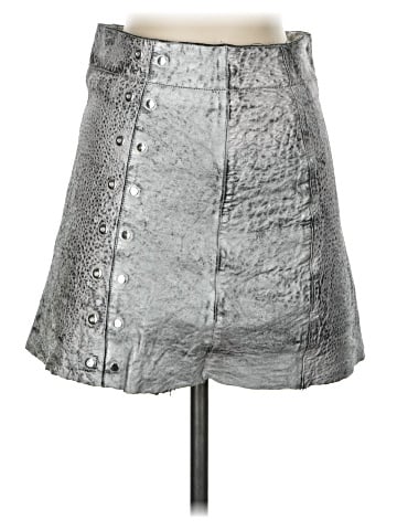 Veda Leather Skirt (view 1)
