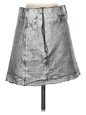 Veda Leather Skirt (view 2)