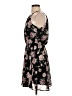 Blue Rain 100% Polyester Floral Black Casual Dress Size S - photo 5