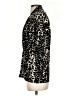 DKNY Animal Print Black Short Sleeve Blouse Size S - photo 5