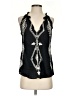 Hale Bob 100% Viscose Black Sleeveless Blouse Size S - photo 1