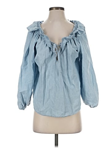 Free People 3/4 Sleeve Blouse (view 1)