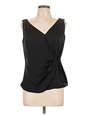 Lauren by Ralph Lauren Sleeveless Silk Top (view 1)