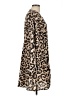 Missguided Animal Print Tan Casual Dress Size 12 - photo 4