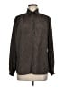 Halston 100% Polyester Houndstooth Brown Long Sleeve Blouse Size 8 - photo 1