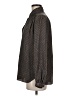 Halston 100% Polyester Houndstooth Brown Long Sleeve Blouse Size 8 - photo 5