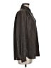 Halston 100% Polyester Houndstooth Brown Long Sleeve Blouse Size 8 - photo 4