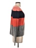 Equipment Color Block Gray Pullover Sweater Size S - photo 4