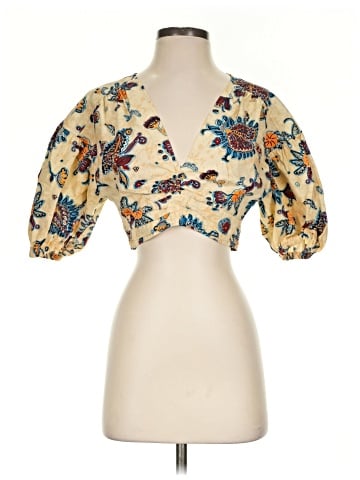 A.L.C. 3/4 Sleeve Blouse (view 1)