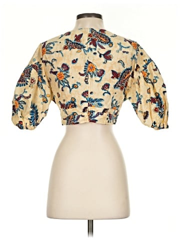 A.L.C. 3/4 Sleeve Blouse (view 2)