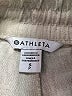 Athleta 100% Linen Solid Tan Khaki Shorts Size S - photo 3