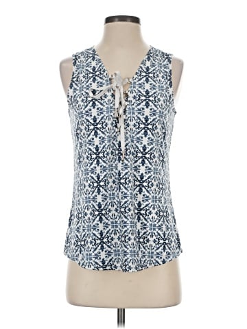 White House Black Market Sleeveless Blouse (view 1)