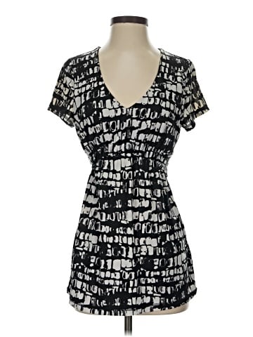 BCBGMAXAZRIA Short Sleeve Blouse (view 1)