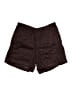 H&M 100% Linen Solid Brown Cargo Shorts Size M - photo 1