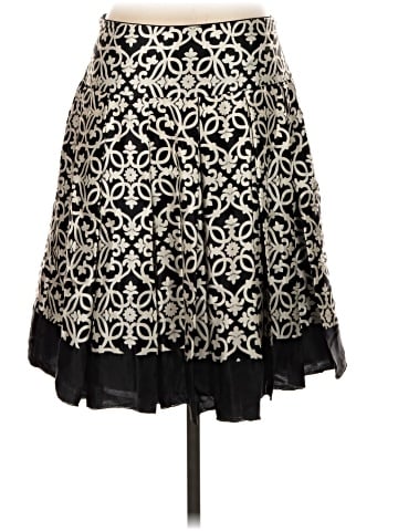 White House Black Market Silk Skirt (view 2)