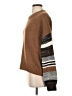 360 Sweater Plaid Brown Pullover Sweater Size S - photo 5