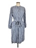 Gap 100% Rayon Stripes Blue Casual Dress Size M - photo 1