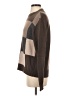 Oscar De La Renta Color Block Brown Pullover Sweater Size S - photo 5