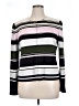 St. John Collection Stripes White Cardigan Size 16 - photo 1