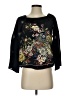 Zara Black 3/4 Sleeve Blouse Size S - photo 1