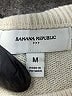 Banana Republic Factory Store Solid Ivory Pullover Sweater Size M - photo 4