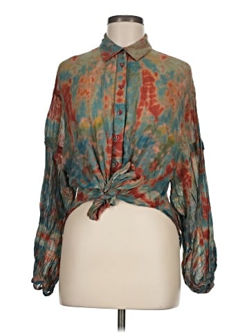 Mes Demoiselles Paris Long Sleeve Blouse (view 1)