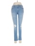 Lucky Brand Hearts Blue Jeans Size 0 - photo 1