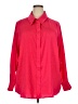 City Chic 100% Polyester Red Long Sleeve Blouse Size 18 Plus (M) - photo 1