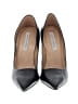 Saks Fifth Avenue 100% Leather Black Heels Size 7 1/2 - photo 2