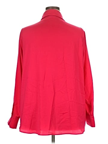 City Chic Long Sleeve Blouse (view 2)