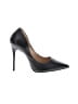 Saks Fifth Avenue 100% Leather Black Heels Size 7 1/2 - photo 1