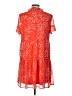 DKNY 100% Polyester Red Casual Dress Size 12 - photo 2