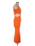 Mable Orange Cocktail Dress Size S - photo 4