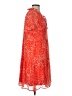 DKNY 100% Polyester Red Casual Dress Size 12 - photo 4