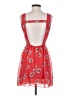 Love 100% Polyester Floral Red Casual Dress Size S - photo 2