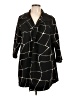 Caroline Rose Black Coat Size L - photo 1