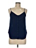 Style Loft Blue Sleeveless Blouse Size M - photo 1