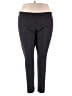 Evri Solid Gray Active Pants Size 3X - photo 1