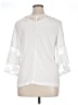 Nanette Lepore 100% Polyester White 3/4 Sleeve Blouse Size 14 - photo 2