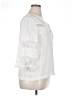 Nanette Lepore 100% Polyester White 3/4 Sleeve Blouse Size 14 - photo 4