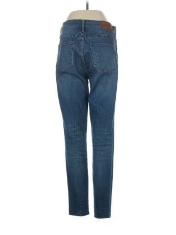 Madewell 9" High-Rise Skinny Jeans: Button-Through Edition (view 2)