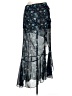 Free People 100% Polyester Blue Formal Skirt Size 8 - photo 1
