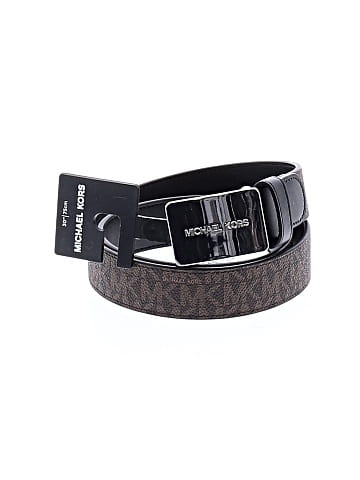MICHAEL Michael Kors Leather Belt (view 1)