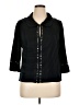 MING WANG 100% Acrylic Black Cardigan Size XL - photo 1