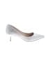 Badgley Mischka Silver Heels Size 8 (wide) - photo 1