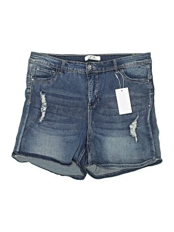 Harmony + Havoc Denim Shorts (view 1)