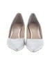 Badgley Mischka Silver Heels Size 8 (wide) - photo 2