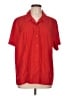 Blair 100% Polyester Red Short Sleeve Blouse Size XL - photo 1