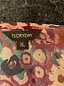 floryday Floral Brown 3/4 Sleeve Blouse Size XL - photo 7